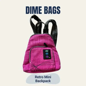 DIME BAGS: 	Retro Mini Backpack